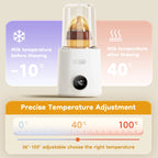 Chauffe-biberon stérilisateur multifonction avec température réglable