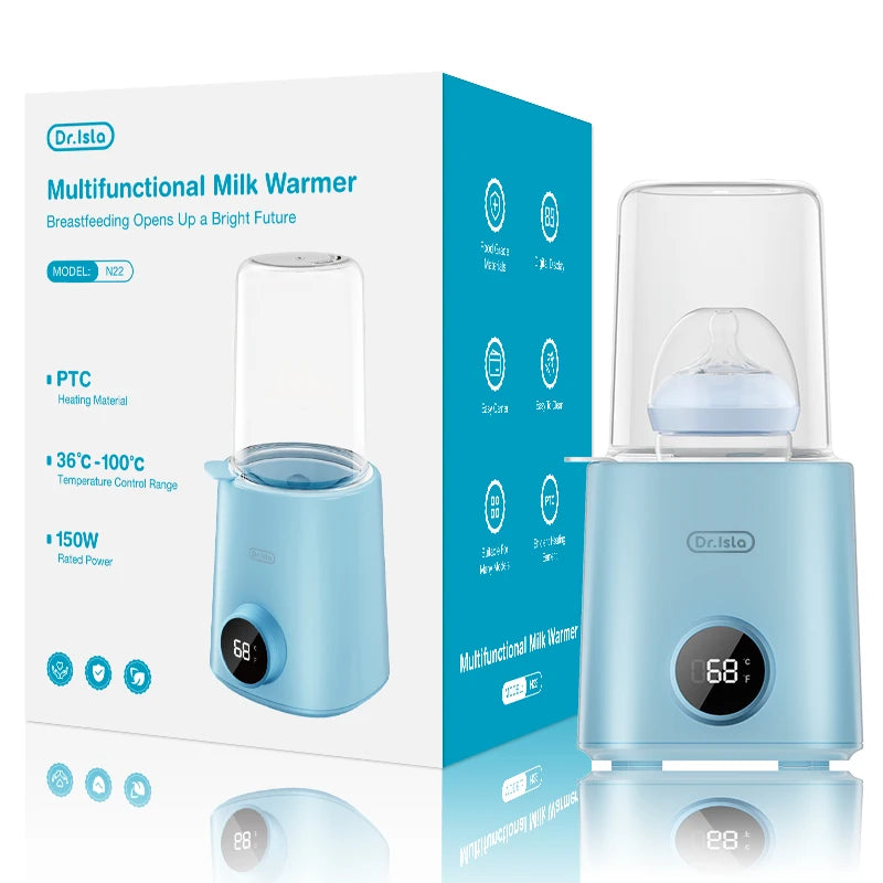 Chauffe-biberon stérilisateur multifonction avec température réglable