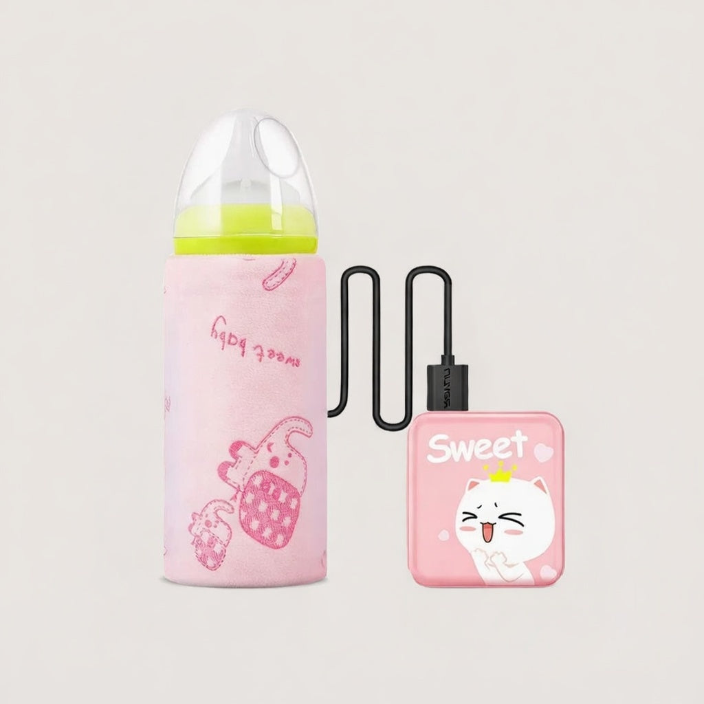 Chauffe-biberon de voyage USB avec sac thermique isolant