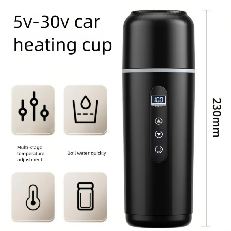 Chauffe-biberon voiture isotherme en acier inoxydable grande capacité