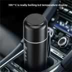 Chauffe-biberon voiture 12V en acier inoxydable 316 avec affichage température LCD
