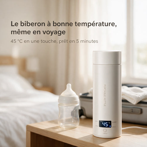 Chauffe biberon lait maternelle